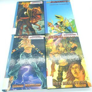 RUNAWAYS Vol 2,4,6, and 7 Graphic Novels Lot of 4 Hardcovers Joss Whedon Ex-Libr